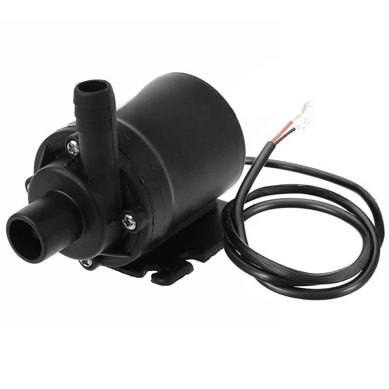 DC Brushless Submersible Water Pump, Low Noise Booster Pump for Fish Tank Rockery Water Cooling