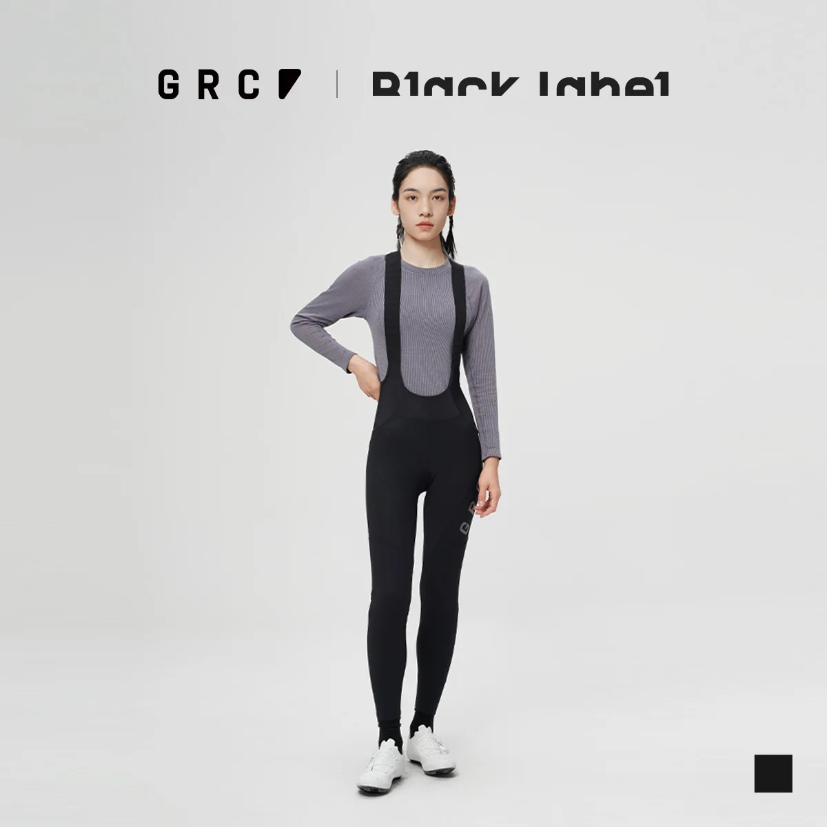 GRC Cycling Apparel Women's Black Label Deep Winter Bib Tights