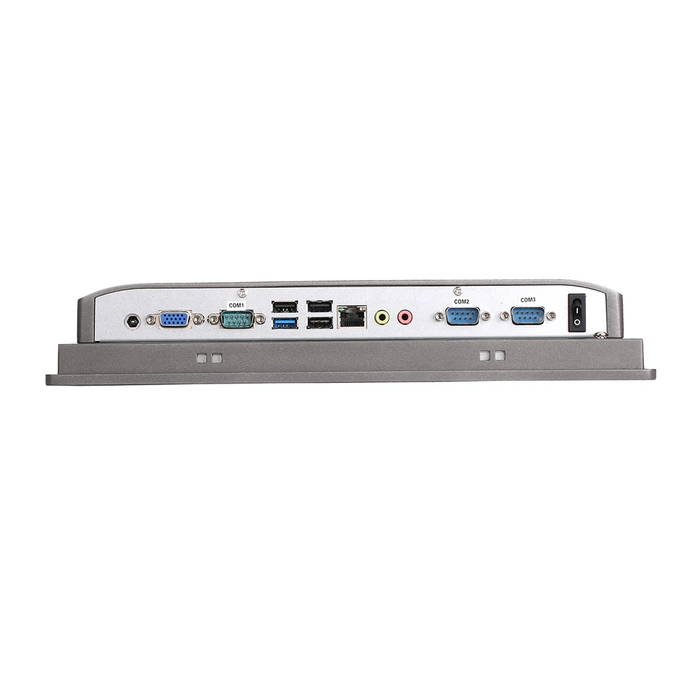 HUNSN 12.1 "przemysłowy Panel przedni IP65 wszystko w jednym komputerze, APW19, Intel I5/J1900, 10-punktowy pojemnościowy ekran dotykowy, 3COM