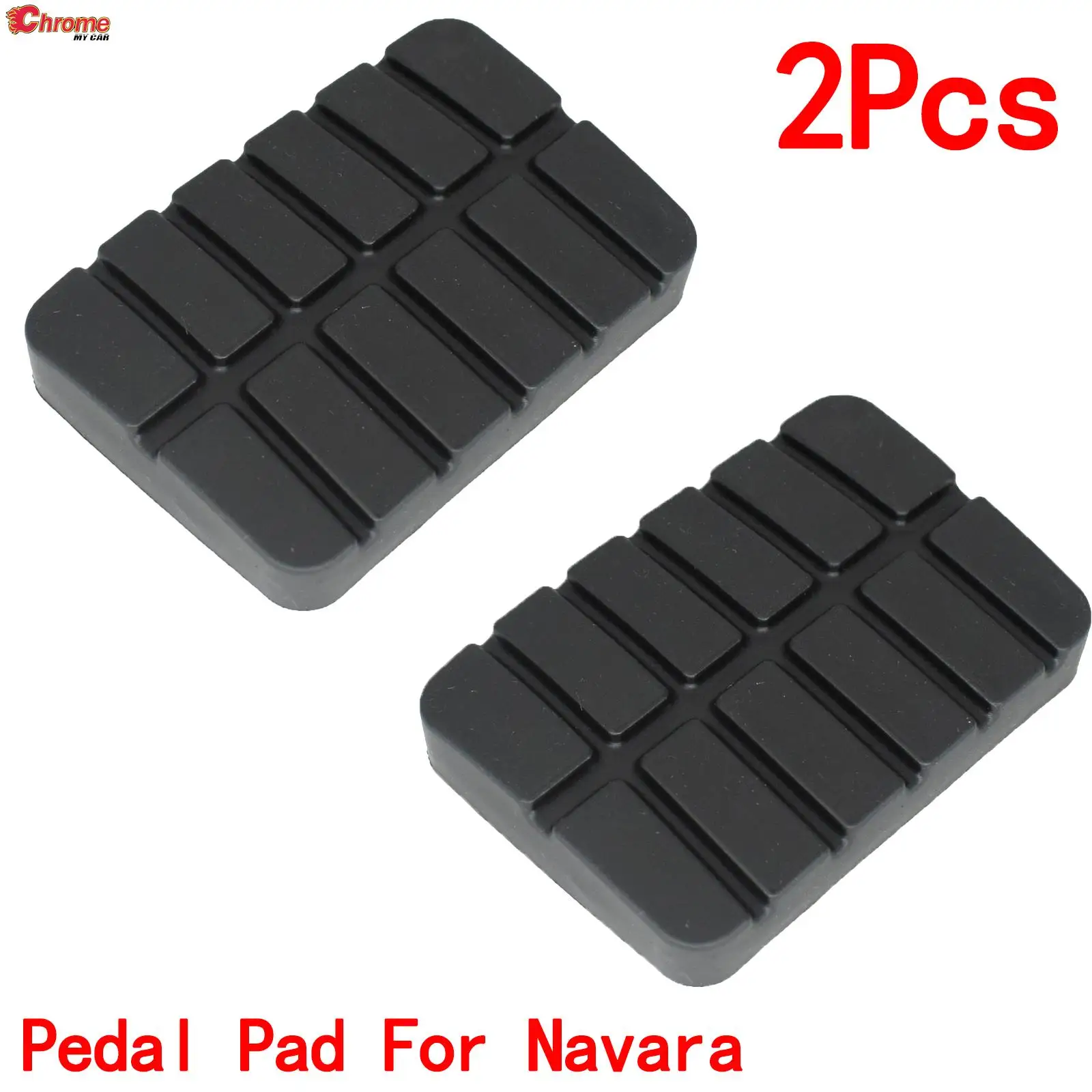 Pair Brake Clutch Pedal Pad Cover Rubber Set Kit for Nissan Hardbody Pickup Pathfinder Axxess Sentra 49751-NI110 Car Accessories