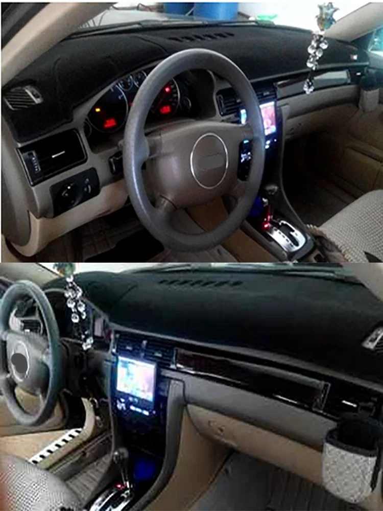 

For 1997-2004 Audi A6 S6 Dashmat Dashboard Cover Instrument Panel Sunscreen Pad Ornaments