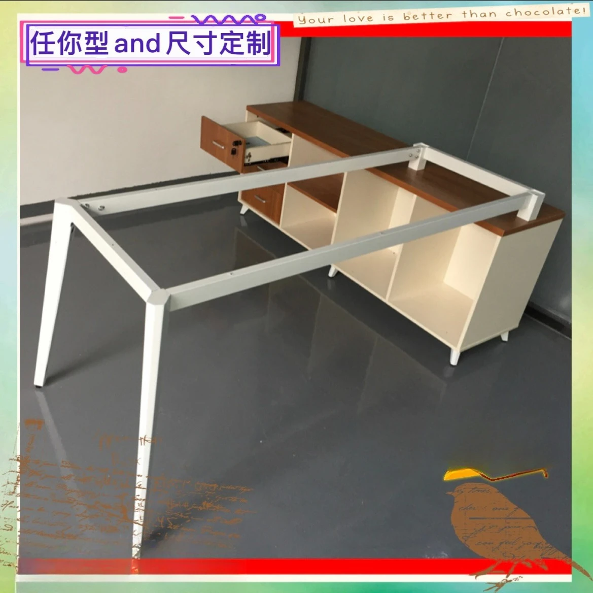 rock slab dining table legs bracket conference wrought iron computer table frame desk legs table feet book