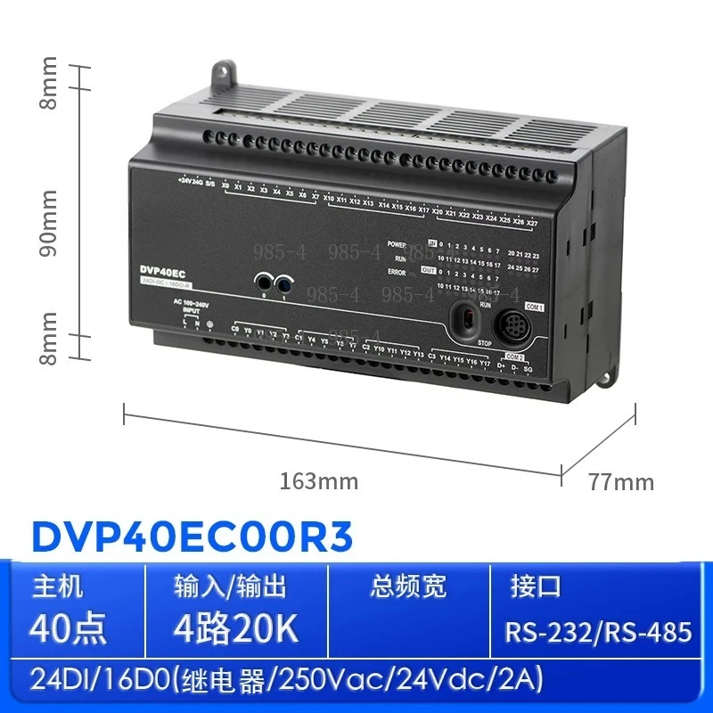 DVP24EC00R3 DVP24EC00T3 DVP30EC00R3 DVP30EC00T3 DVP32EC00R3 DVP32EC00T3 EC3 Series Programmable PLC Controller