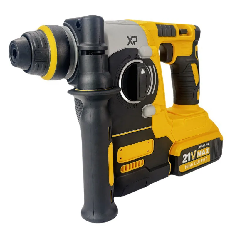 

Бесщеточный роторный ударный молоток высокой мощности с литиевой батареей, выключатель металла, бетона, легкая аккумуляторная ударная дрель для столярных работ