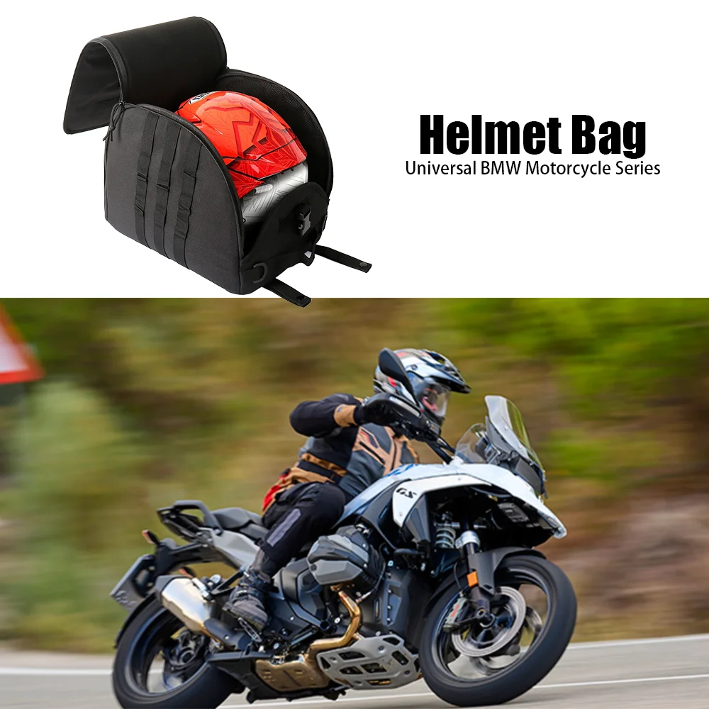 Universal For BMW R1300GS R1200GS R1250GS Adventure F850GS Helmet Bags Female Men Travel Bags Large Capacity Helmet Backpack