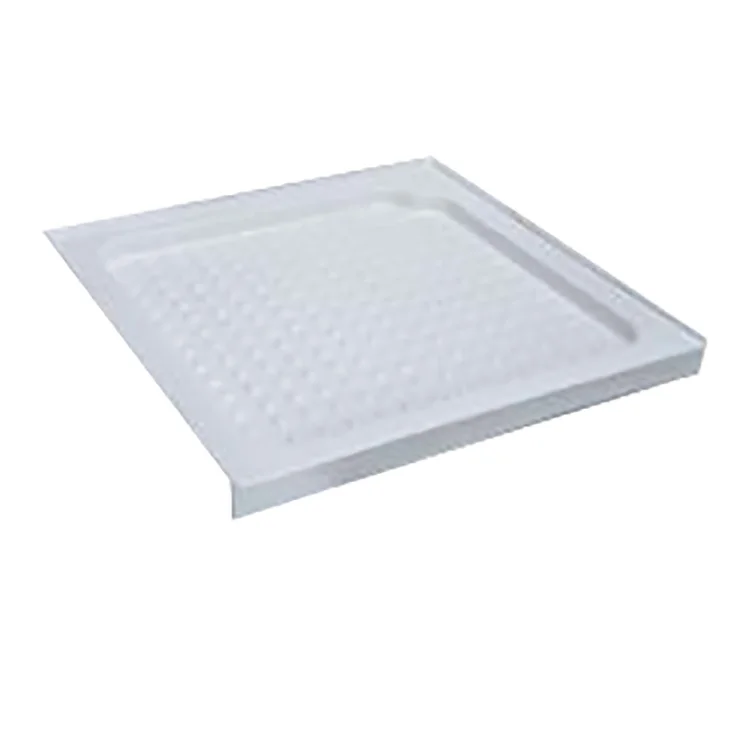 

Whole Sale RV-YD001 Gray Acrylic RV Shower Tray White Anti-slippery Caravan Bath Floor Trailer Bathroom Floor