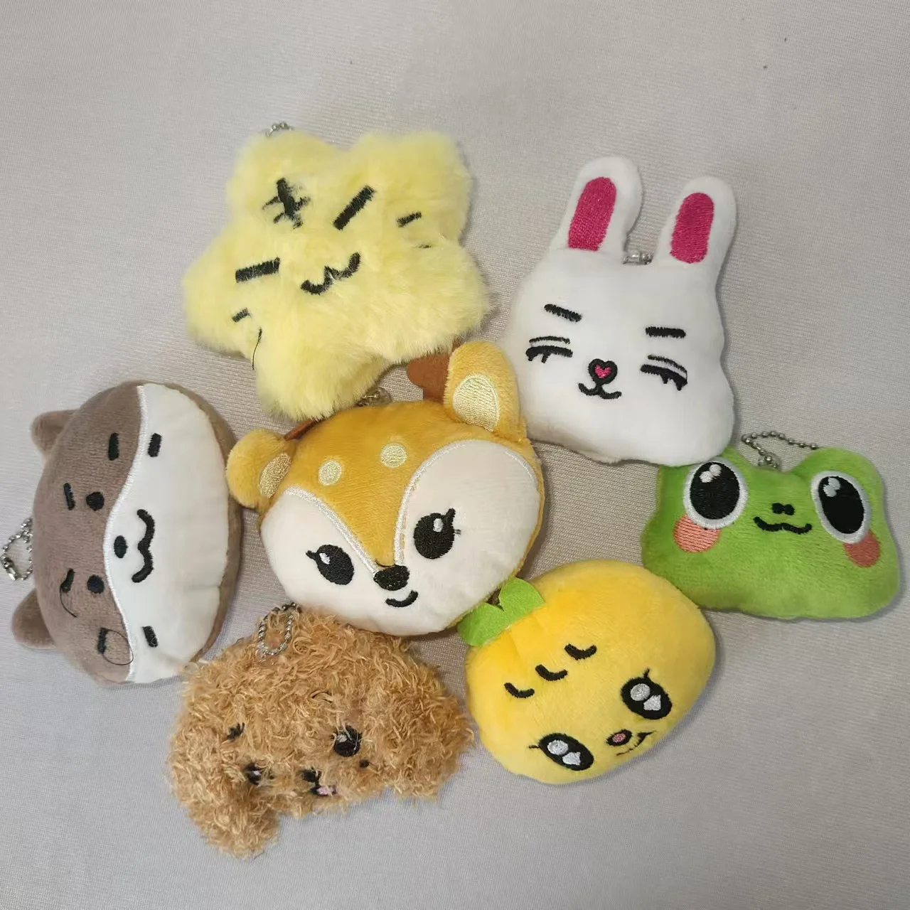 Kpop 17 Doll Plush Toy Pendant 10Cm Bag Pendant Fan Gift Jeonghan Joshua Jun Wonwoo Hoshi Animal Face Keychain