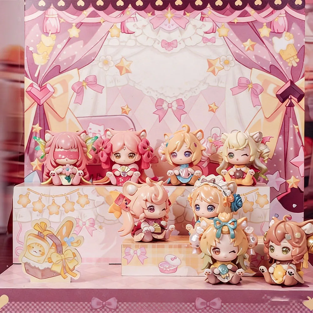 

Moni Cat Studio Series Office Blind Box Trendy Handmade Model Doll Exquisite Gift Desktop Ornament Surprise Toy