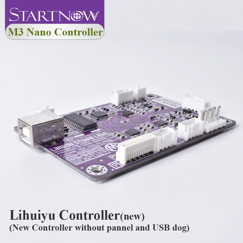 LIHUIYU M2 Nano Laser Controller Motherboard for DIY 3040 K40 Laser Engraving Machine Control System Main Card With Dongle B