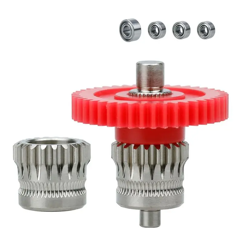 

AED7-Upgrade Extruder Gear Kit For Creality Ender3 S1 V3 SE Ender-5 CR-10 Smart Pro Coating 3D Printer Accessories