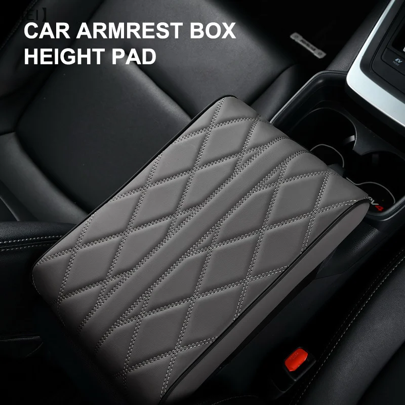 Universal Style Memory Cotton Car Armrest Box Pad Car Center Console Cover Vehicle Seat Box Cushion Protector For SUV Truck