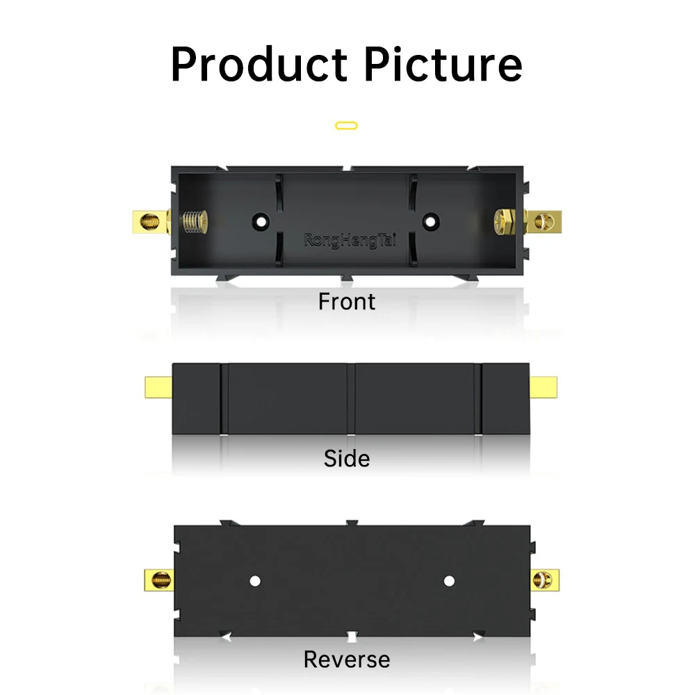 21700 18650 Battery Holder Storage Solder-free Lithium Battery Storage Box Power Bank Case DIY Splicable Battery Slot