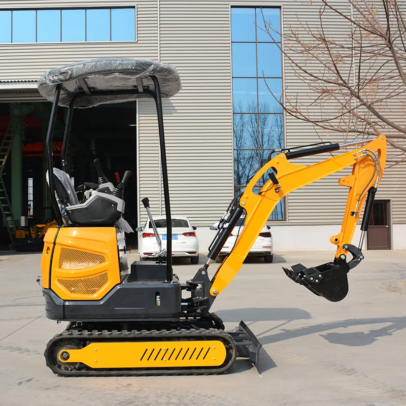 Customized Free Shipping 3.5 Ton Excavator EPA Kubota Engine Mini Small Excavators 1 Ton 2 Ton New Crawler Digger Home Used Mini