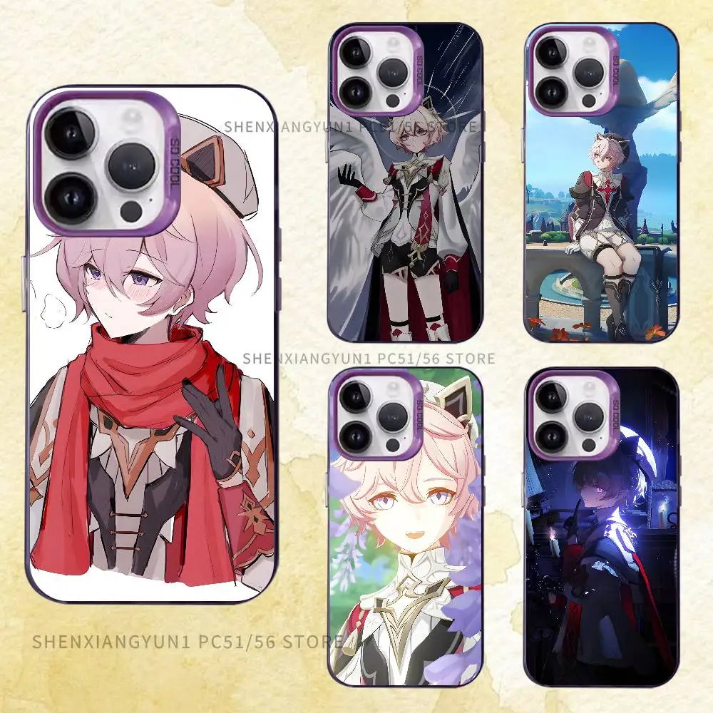 

Dahlia G-Genshin Impact Pretty Girl Phone Case For IPhone 17 16e 16 15 14 13 12 11 Pro Max X XS MAX Back Cover