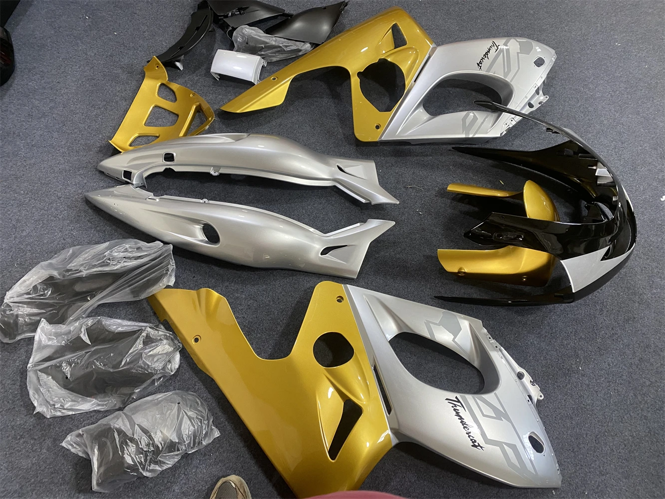 Motorcycle Injection ABS Kit Fairings For Yamaha YZF 600 1997-2007 YZF600 97 98 99 00 01 02 03 04 05 06 07 Fairings