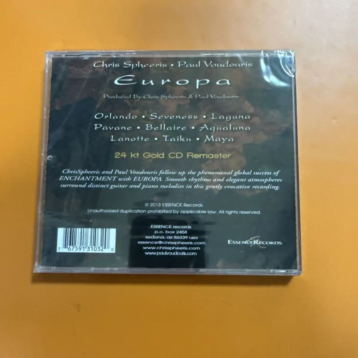 

Рекомендуемая гитарная лихорадка Disc Dream Back To Europe EUROPA Chris CD