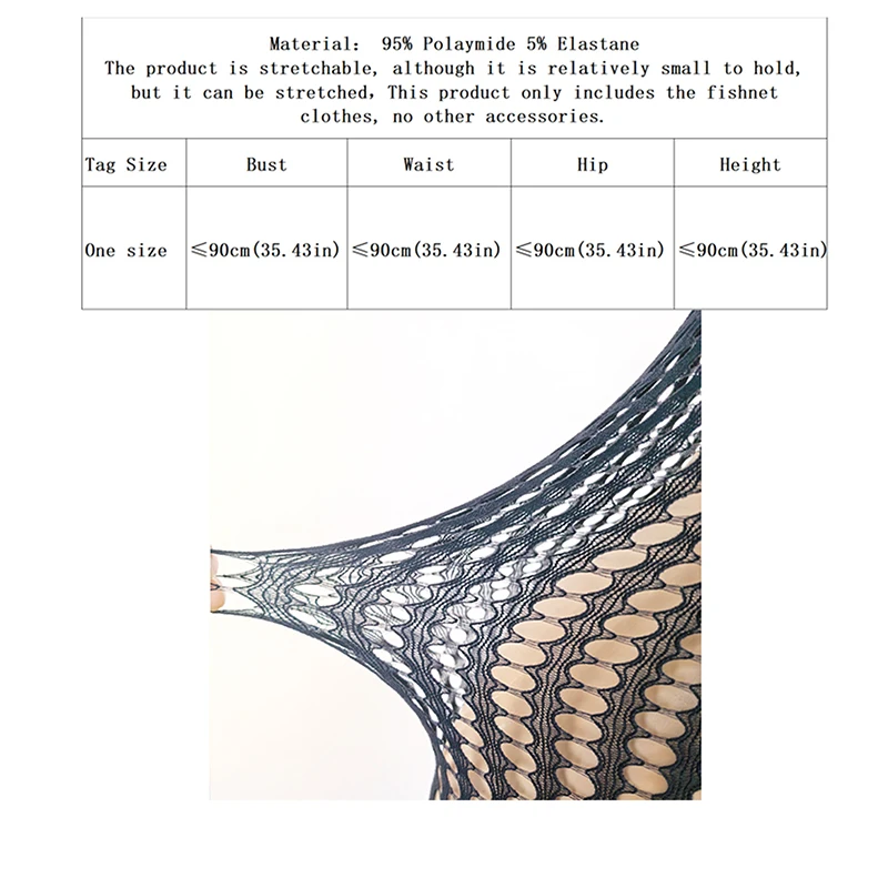 Fishnet Women Sexy Beach Cover Up Dress Women Stretch See Through Sleeveless without Bikini Swimsuit Coverup Mini Beachwea view 3