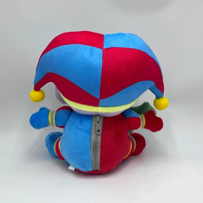 New The Amazing Digital Circus Pomni & Jax with Frog Figure Puppet Figurine Plush Toy Cotton Doll Decoration Christmas Gifts