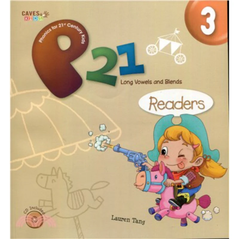 

P21Phonics For 21st Century Kids Readers 3 BkCD Lauren Tang Dunhuang Bookstore 9789576068775 Book