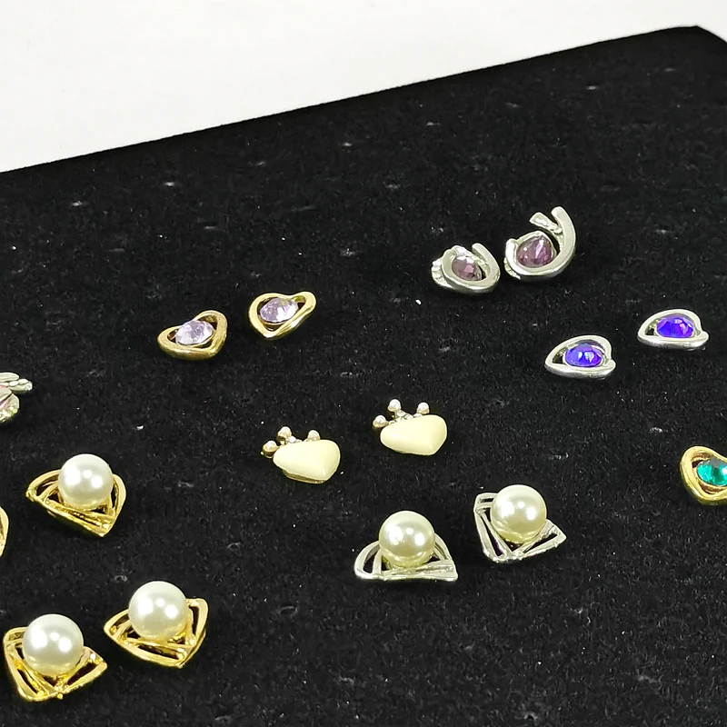 216 Holes Earrings Display Pad Studs Earrings Storage Jewelry Tray Inner Jewelry Box Insert Pad DIY Sponge Mat 33.5*22.5*1cm