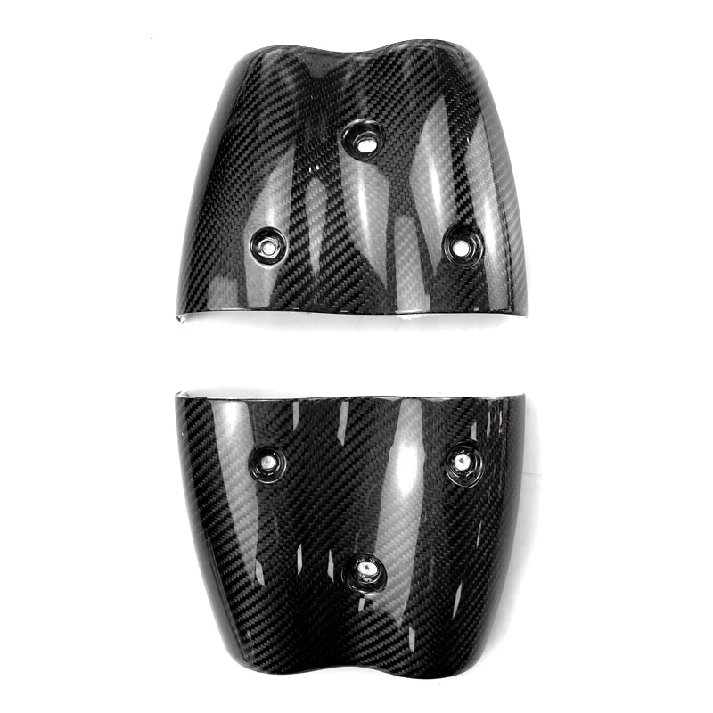 Motorcycle Exhaust Shield Anti-ironing Cover BD500 Ultra/Pro Carbon Fiber Headlight Cover Accessories Fit For Benda 500 V4 500CC