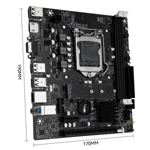 Machinist-H61 motherboard, LGA 1155, RAM DDR3, compatible with Intel Core CPU, 2nd and 3rd generations, supports m.2 NVME SDD 6 Main Sales LGA Mother Plate 1155 - №6