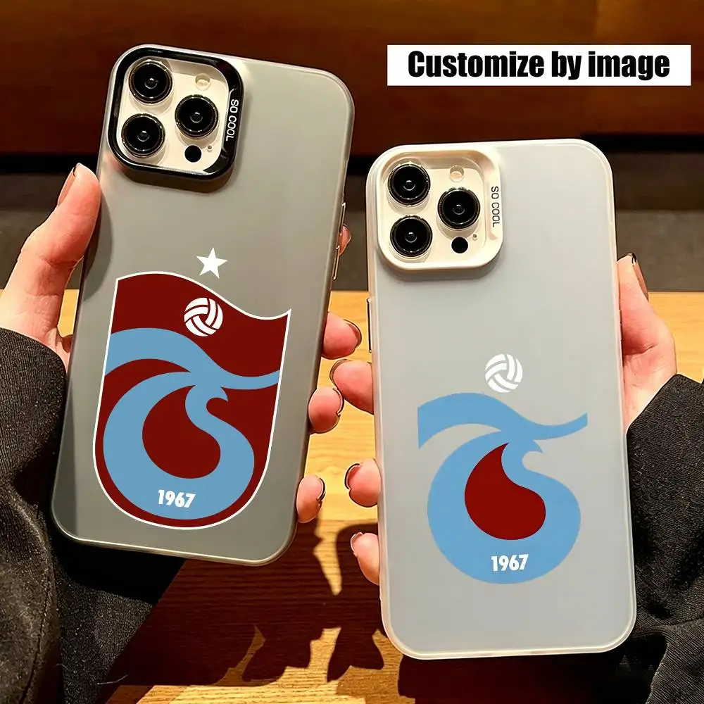 

Trabzonspor Gift Phone Case For iPhone 17,16,15,14,13,12,11 Plus,Pro Max,XS,Colored Silver Plated Inside Cover