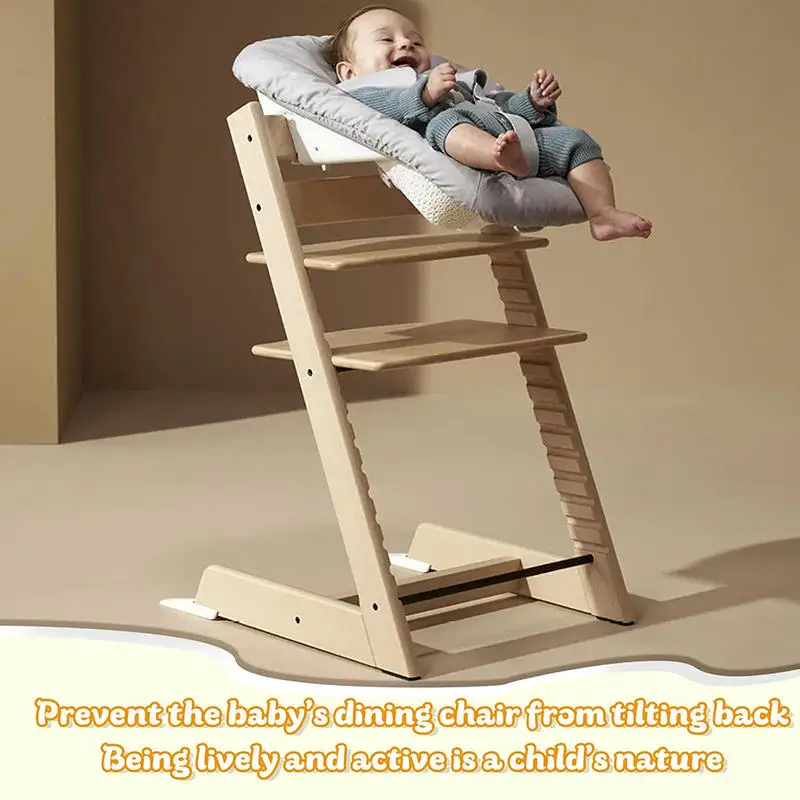 Accesorios para trona de bebé, almohadilla antideslizante de seguridad para piernas, insertar los pies, silla de comedor, tapas protectoras de suelo desmontables