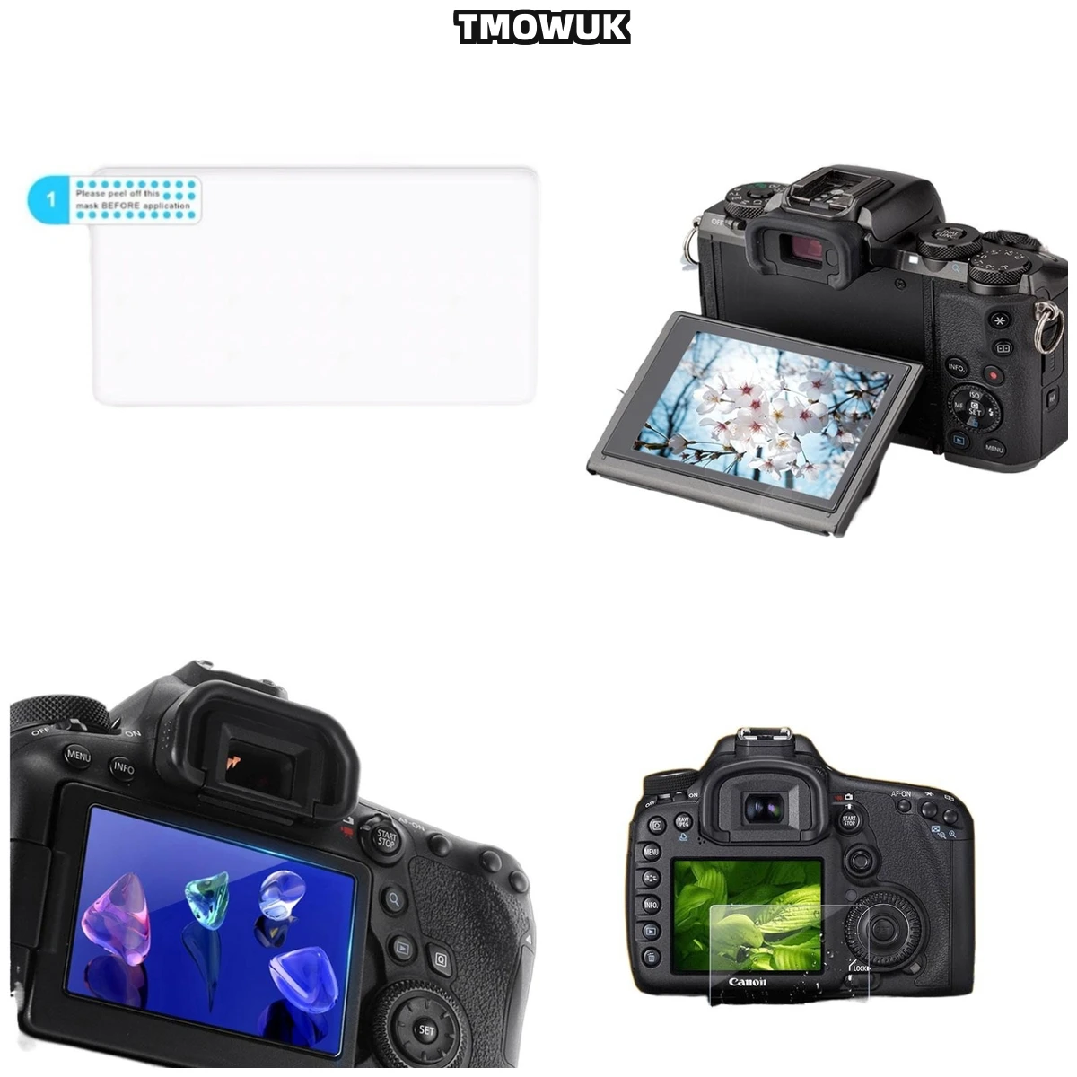 

For PENTAX K30 9H Hard Tempered Glass Protector Ultra Clear Camera Display Shield