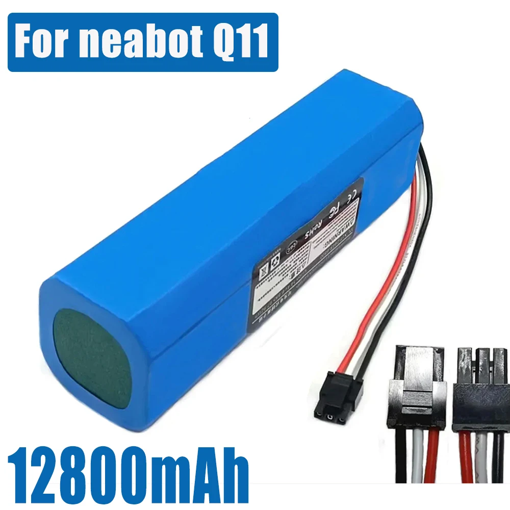 100% Originele 12800Mah Oplaadbare Li-Ion Batterij Voor Neabot Robotstofzuiger Q11