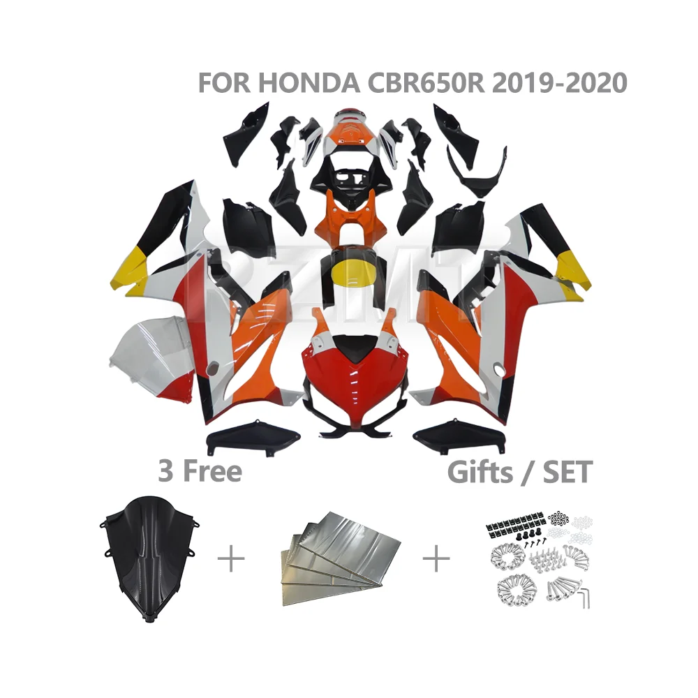 

Customized For HONDA CBR650R 2019 2020 CBR 650R 650CC Motorcycle Fairing Bodywork Fairings Kit ABS Plastic Injection H0619-103a