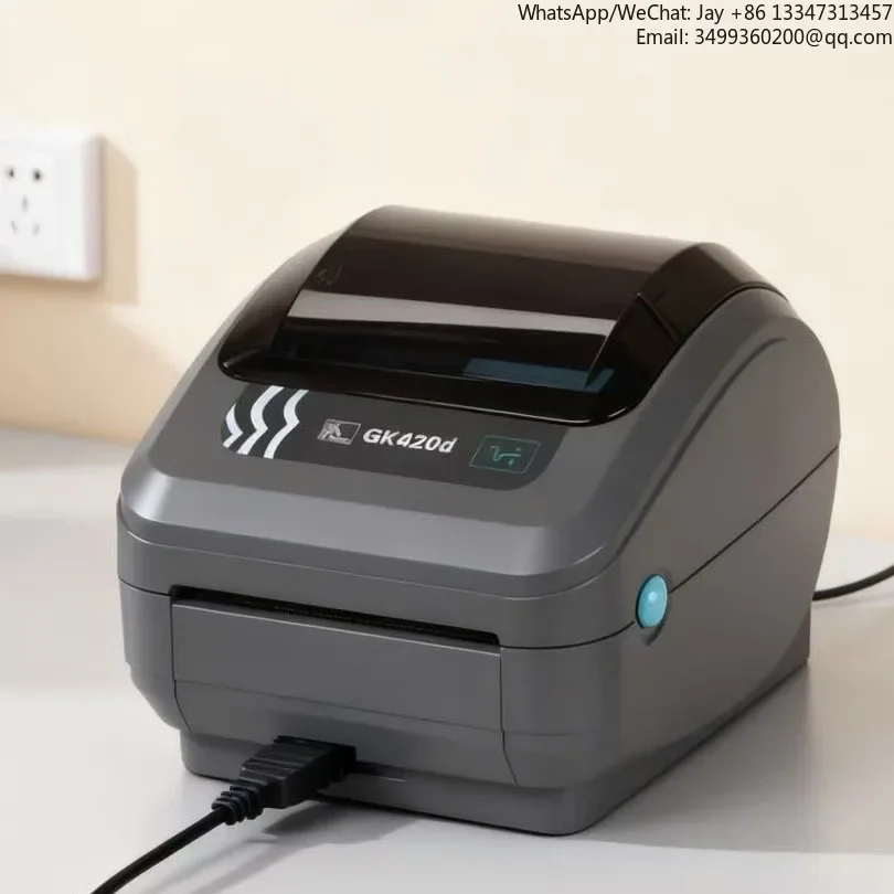 

Оптовая цена: Настольный термопринтер Zebra GK420t для чеков и этикеток с USB-интерфейсом, в наличии