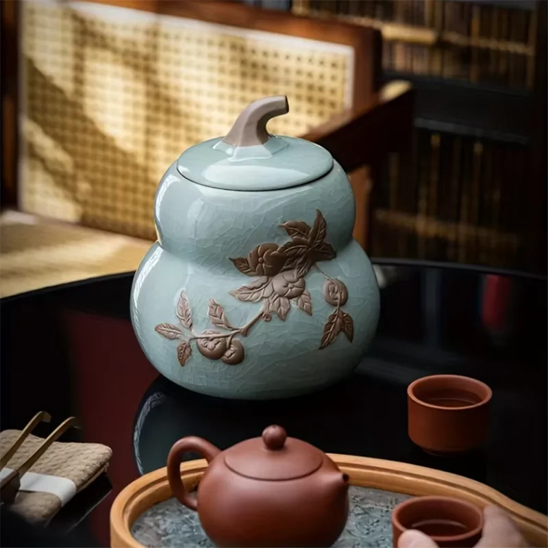 vintage-style-tea-storage-jar-creative-gourd-shaped-tea-moisture-proof-sealed-tank-tea-room-study-desktop-decoration-tea-cans