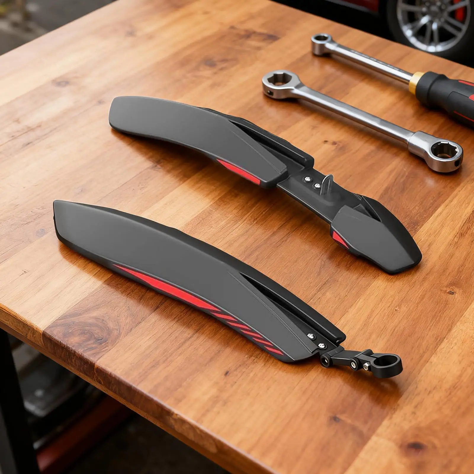 

Регулируемый передний и задний брызговик для велосипеда, велосипедные брызговики, расширенный брызговик, зажим для горного велосипеда, крылья для езды на велосипеде