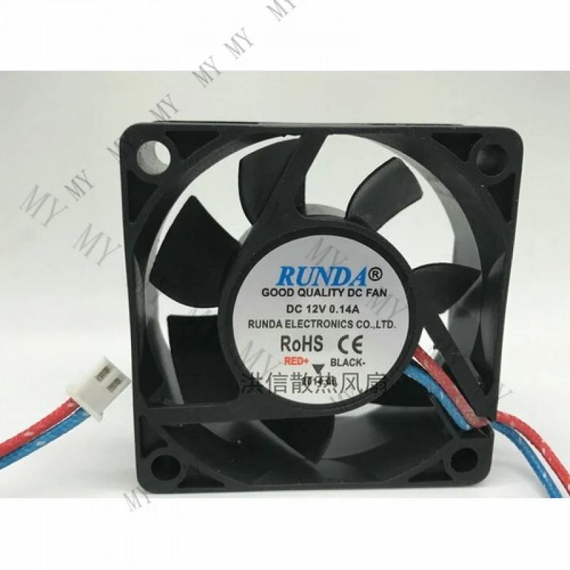 

Вентилятор охлаждения для беговой дорожки TT RUNDA 6025 DC12V 0.14A 60*25MM, бесшумный