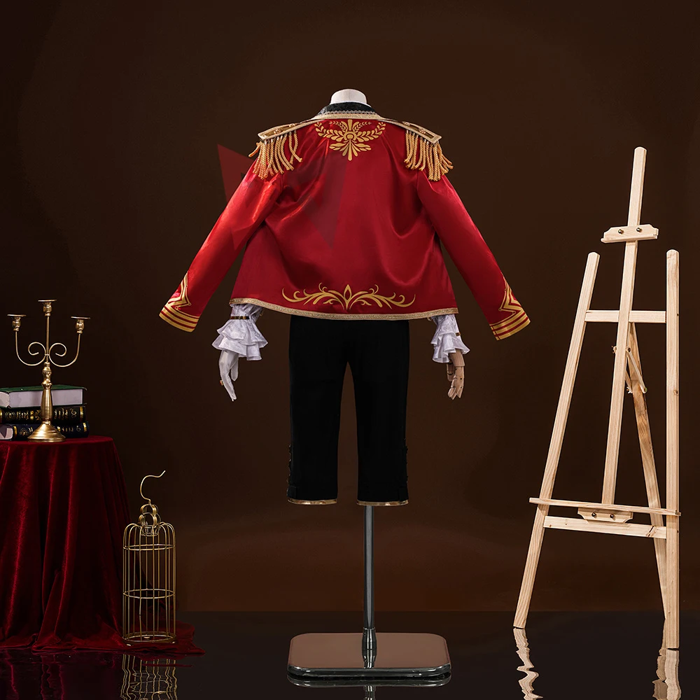 الهوية الجديدة V خوسيه بادن الضابط الأول تأثيري حلي قميص معطف السراويل لعبة حفلة الهالوين مخصص