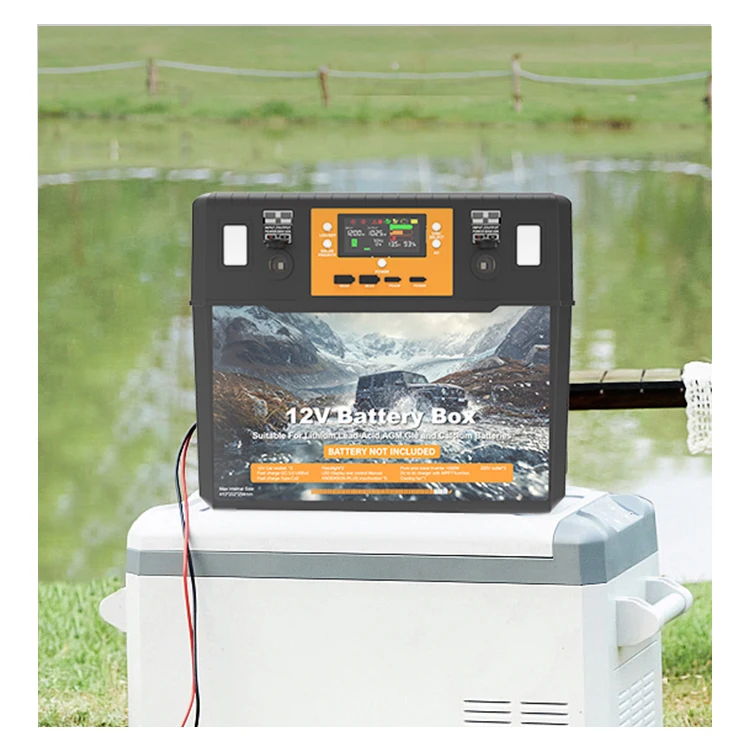 

RV Camping 1500W 24V 280ah DC-DC Charger 40A Battery Box With ABS DIY Performance Plug