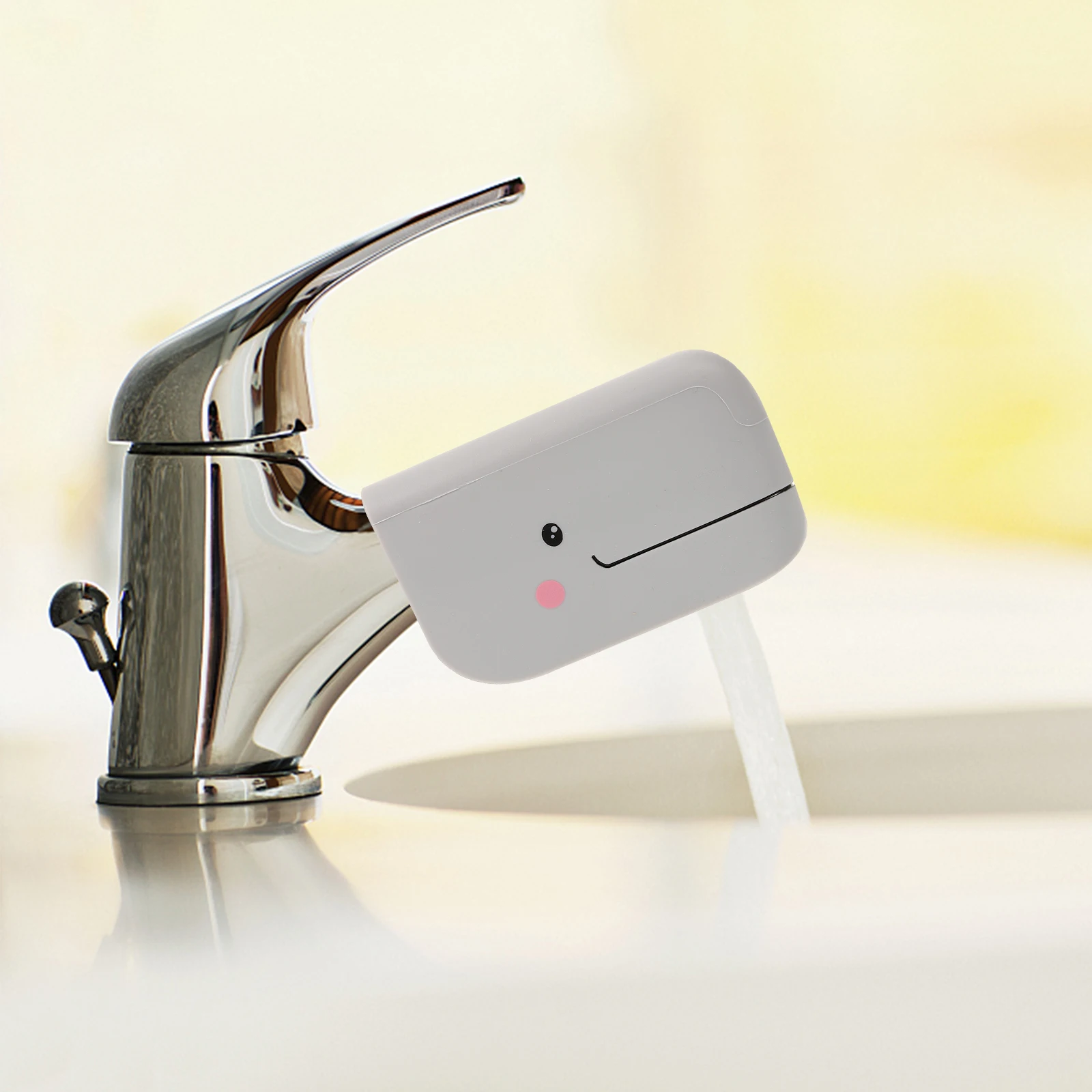 

Whale Faucet Cover Baby Safety Protector Grey Easy Install Cartoon Design Durable Bath Spout Guard Tub Kids Bathroom Accessory