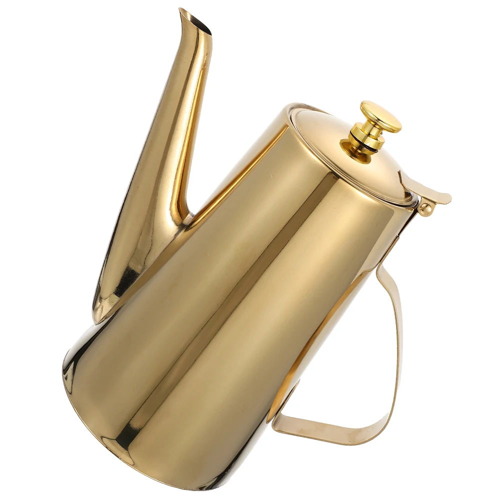 

Stainless Steel Cold Water Jug Oil Bottle Kettle Kitchen Container Large Capacity Premium Reusable Cooking Oil Dispenser