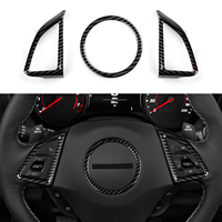 Car Sticker ABS Carbon Fiber Decal Interior Trim Cover for Chevrolet Camaro 2016 - 2024 Accessories