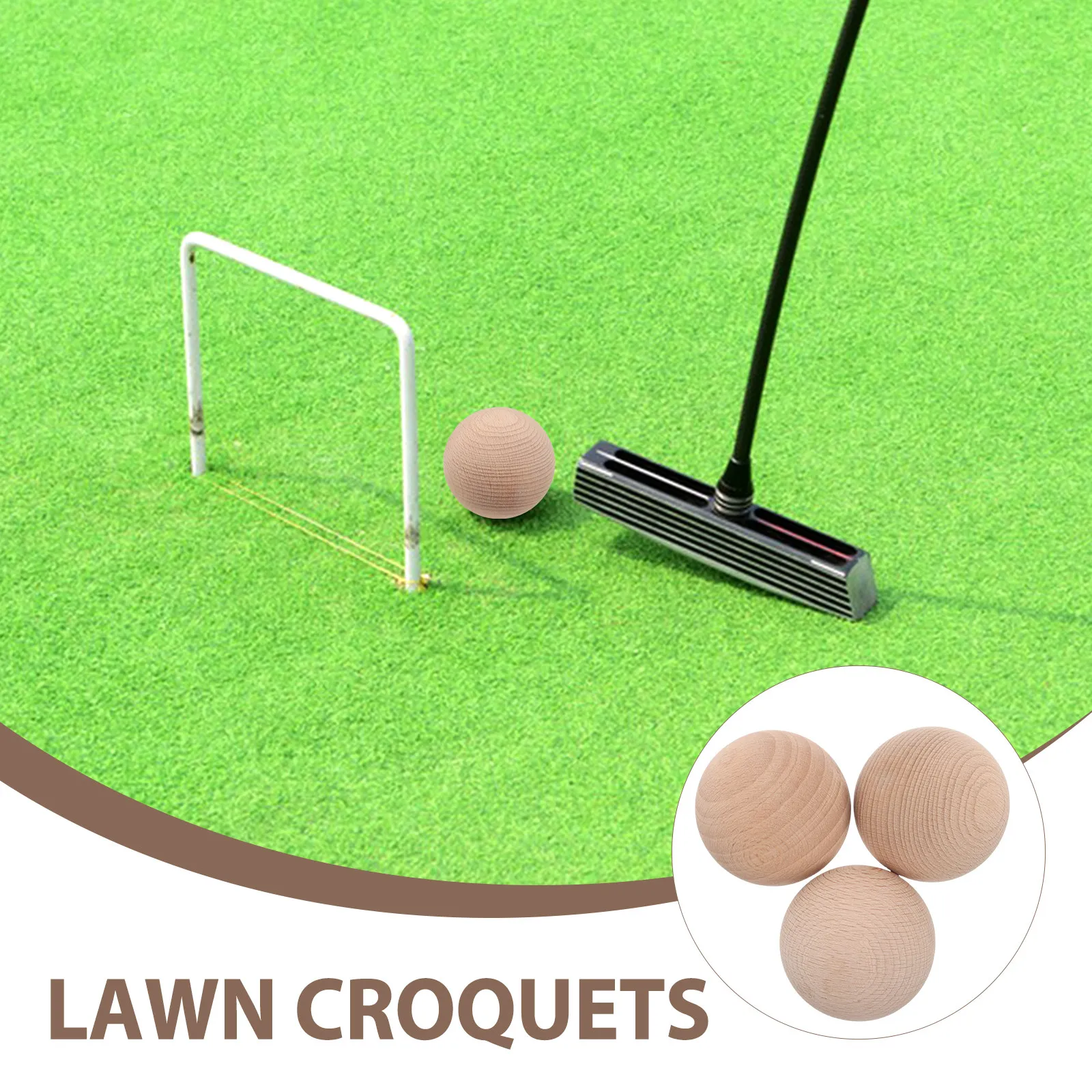Juego de 3 Pelotas de Croquet - Croquet Set Lawn reseña y precio