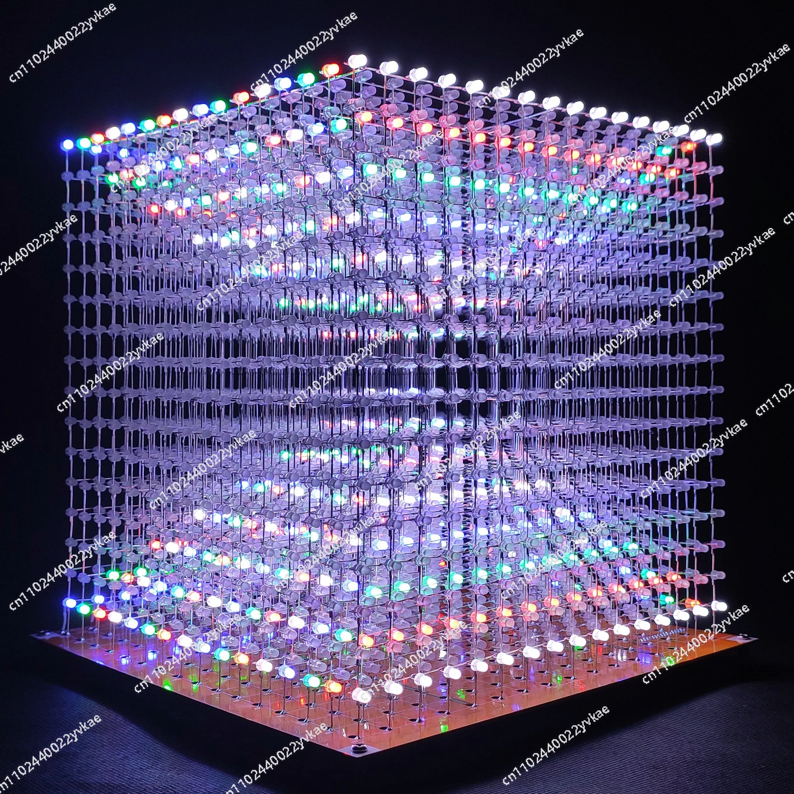 

3D16MINI Light Cube Kit 16X16X16 Электронные производственные детали своими руками, поддержка индивидуальной анимации