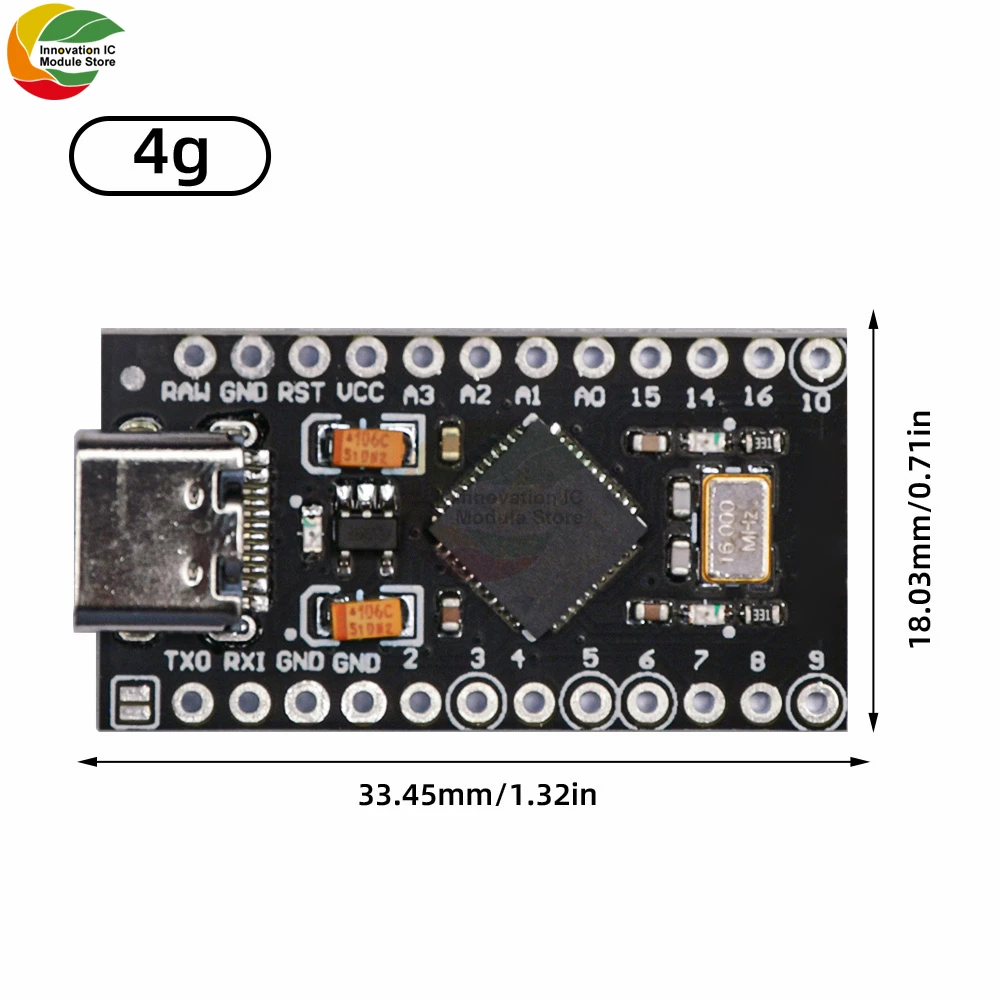 Mini USB 5V Pro tipo-c USB ATmega32U4 modulo scheda di sviluppo Chip versione migliorata