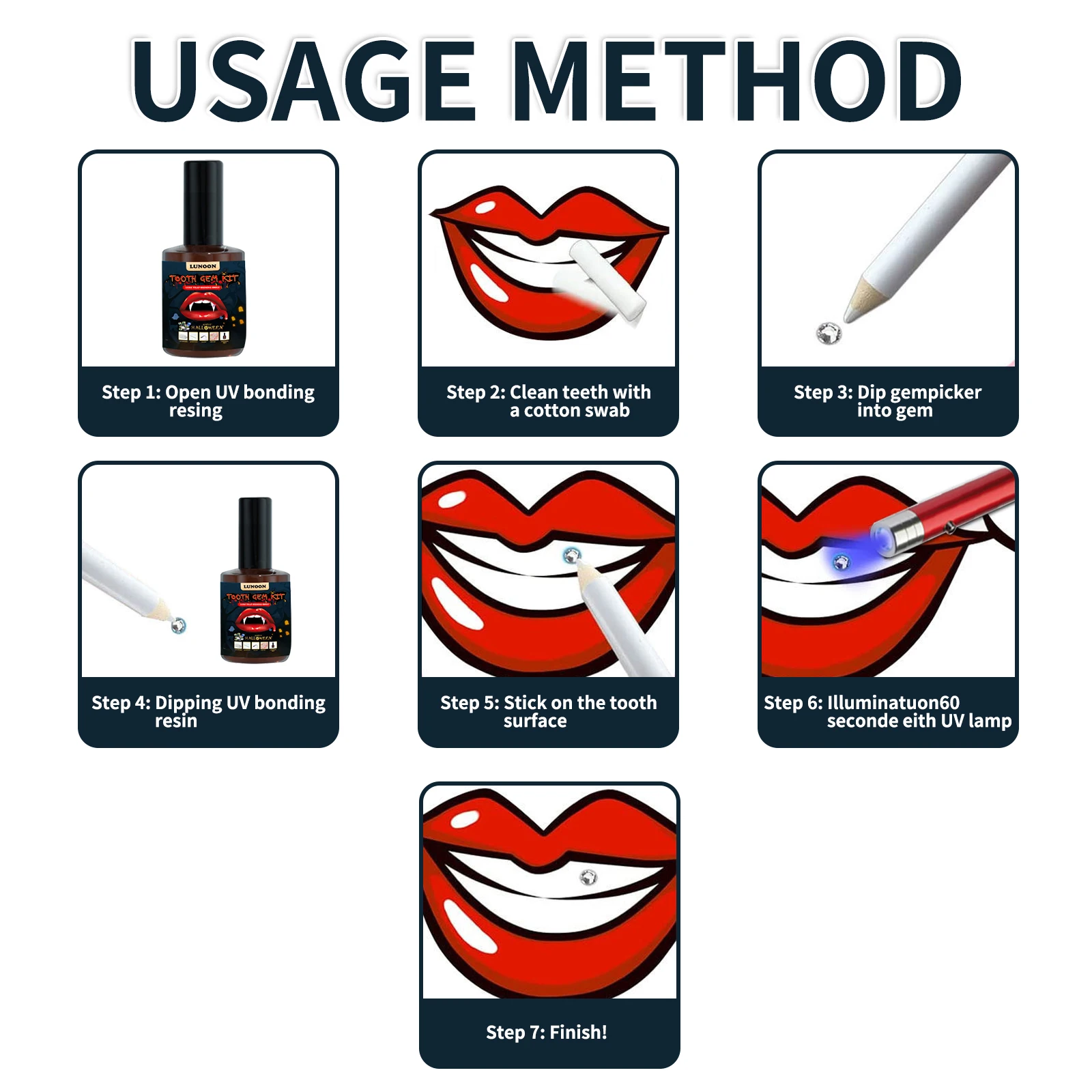 ทันตกรรมคริสตัลแฟชั่นฟันอัญมณีความงามเพชรฟันเครื่องประดับตกแต่งระยิบระยับผีเสื้อฟันอัญมณีฟันเครื่องประดับอัญมณี