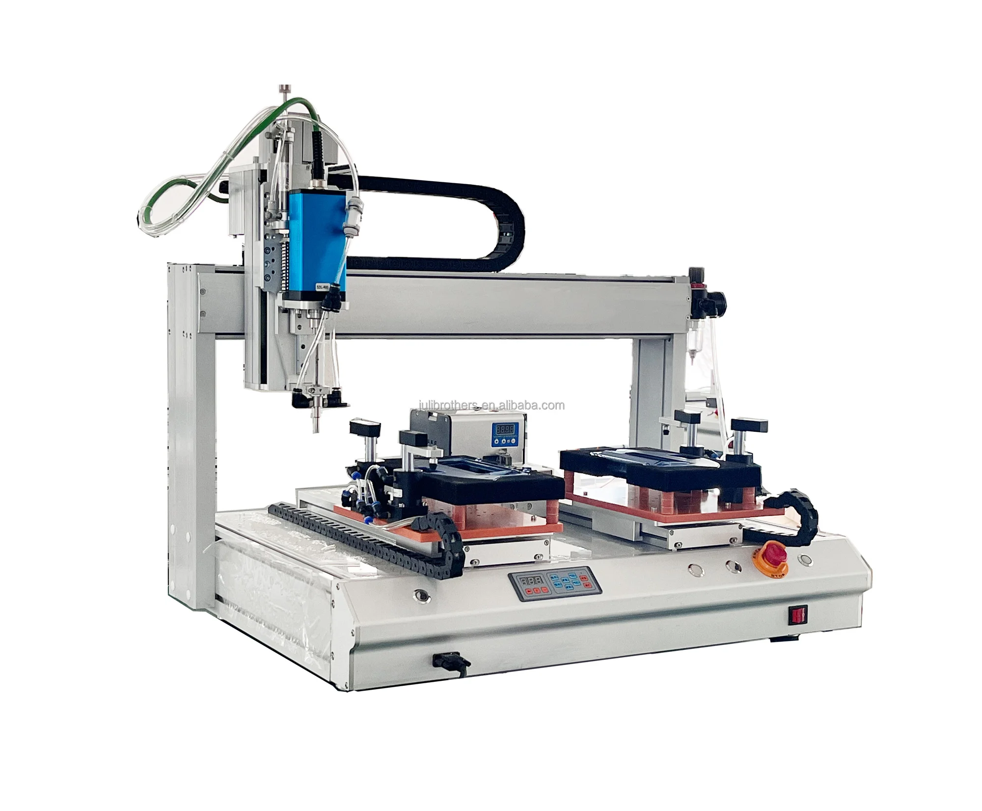 Automatic Household Appliances  Machine Four-axis Screw Feeder Locking Feature 220V Motor for Clamping Fixture Blowing