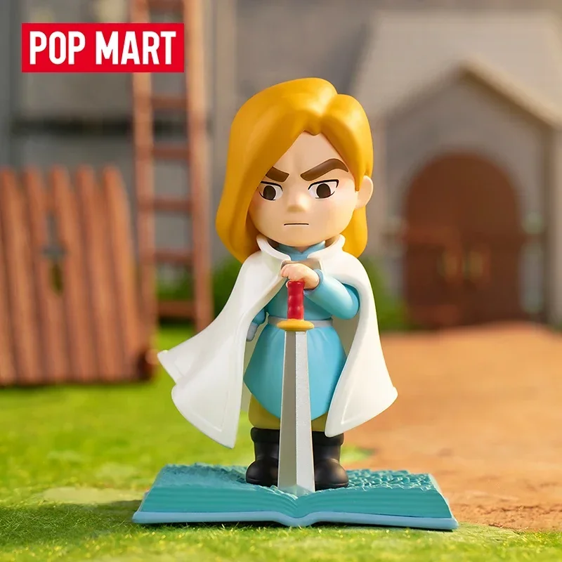 Pop Mart-Boîte ennemi de la série de livres de rois, sac de devinettes, jouets originaux, figurine d'anime mignon au beurre, ornements de bureau, cadeau de collection