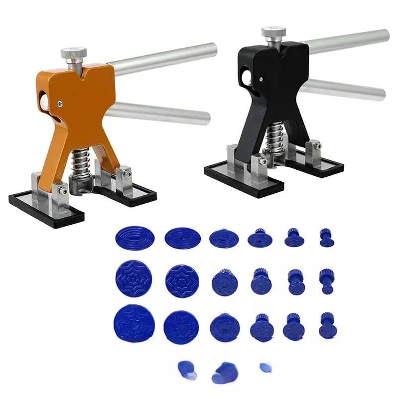Car Body Repair Tool Kit, Paintless Puller & Suction Tool for Auto Dent Restoration