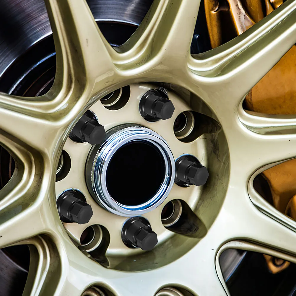 

8Pcs Universal Lug Nut Covers for Cars Trucks Stylish Metal Wheel Nut Cap Replacement Automotive Supply Parts Automotive Supply