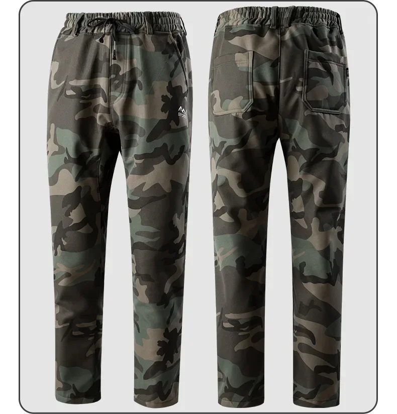 Wasserdichtes Herren-Arbeitskleidungsset mit warmem Faltenfutter für Herbst- und Winter-Outdoor-Radfahren, langlebiges Set für Herren-Winterset – Detail 22