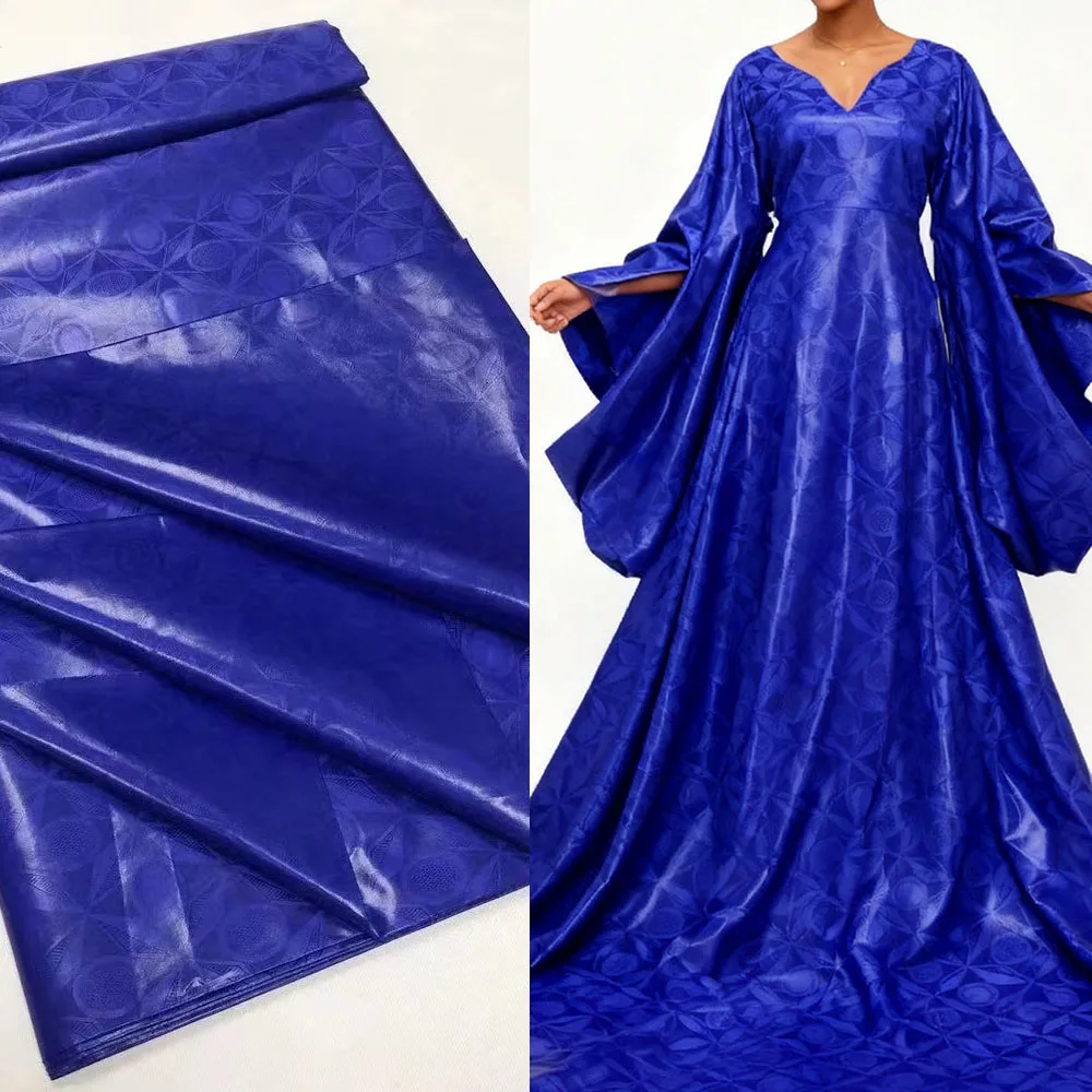 

5 Yards Bazin riche lace material Senegal Negeria bazin riche brocade With fragrance Bazin riche lace